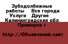 Зубодолбежные  работы. - Все города Услуги » Другие   . Калининградская обл.,Приморск г.